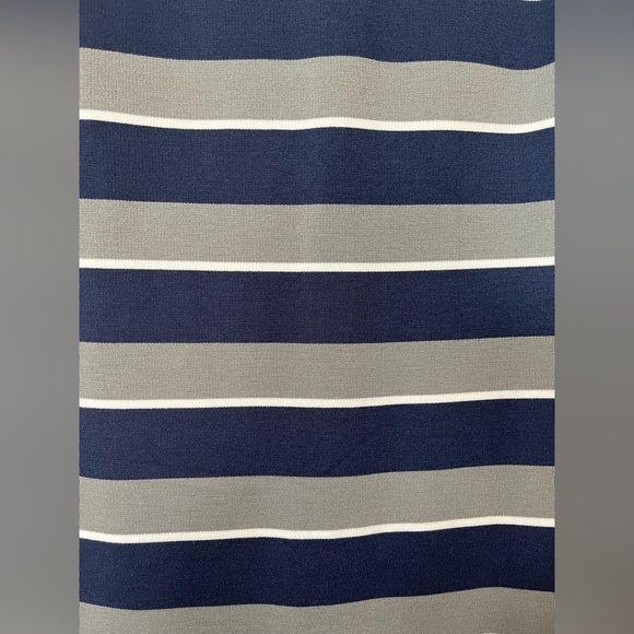 BR size 0 tank dress in blue and gray stripe, NWT - Picture 8 of 8